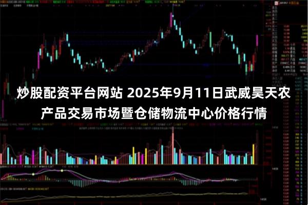 炒股配资平台网站 2025年9月11日武威昊天农产品交易市场暨仓储物流中心价格行情